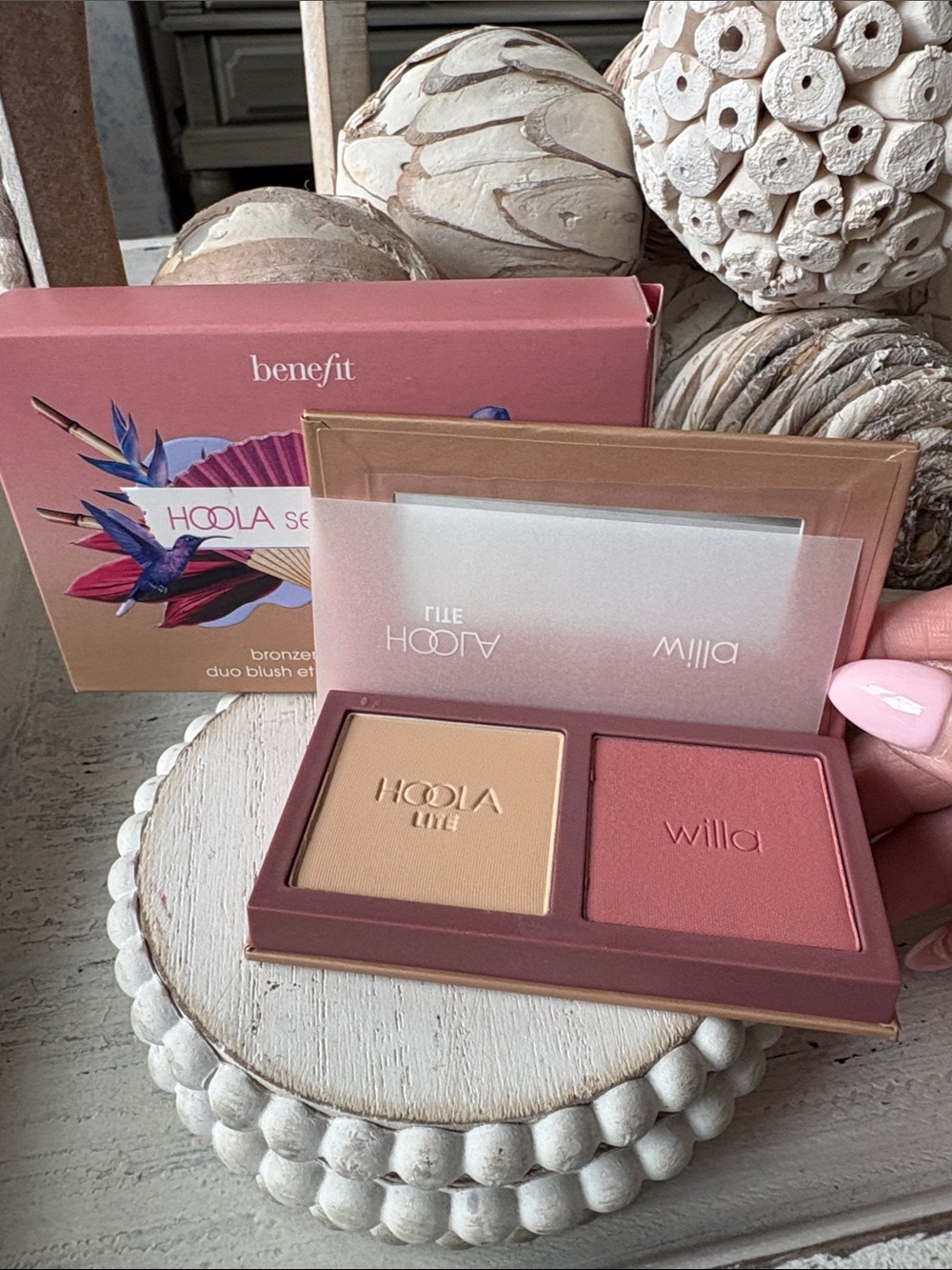 Benefit Hoola Secret Oasis Bronzer & Blush Duo — Hoola Lite/Willa